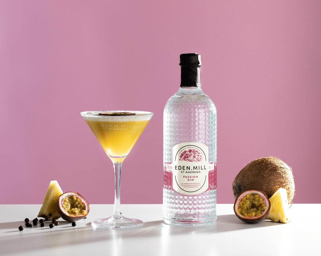 Passion Fruit Martini Cocktail using Passion Gin